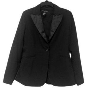 NY & CO Black Tuxedo Blazer